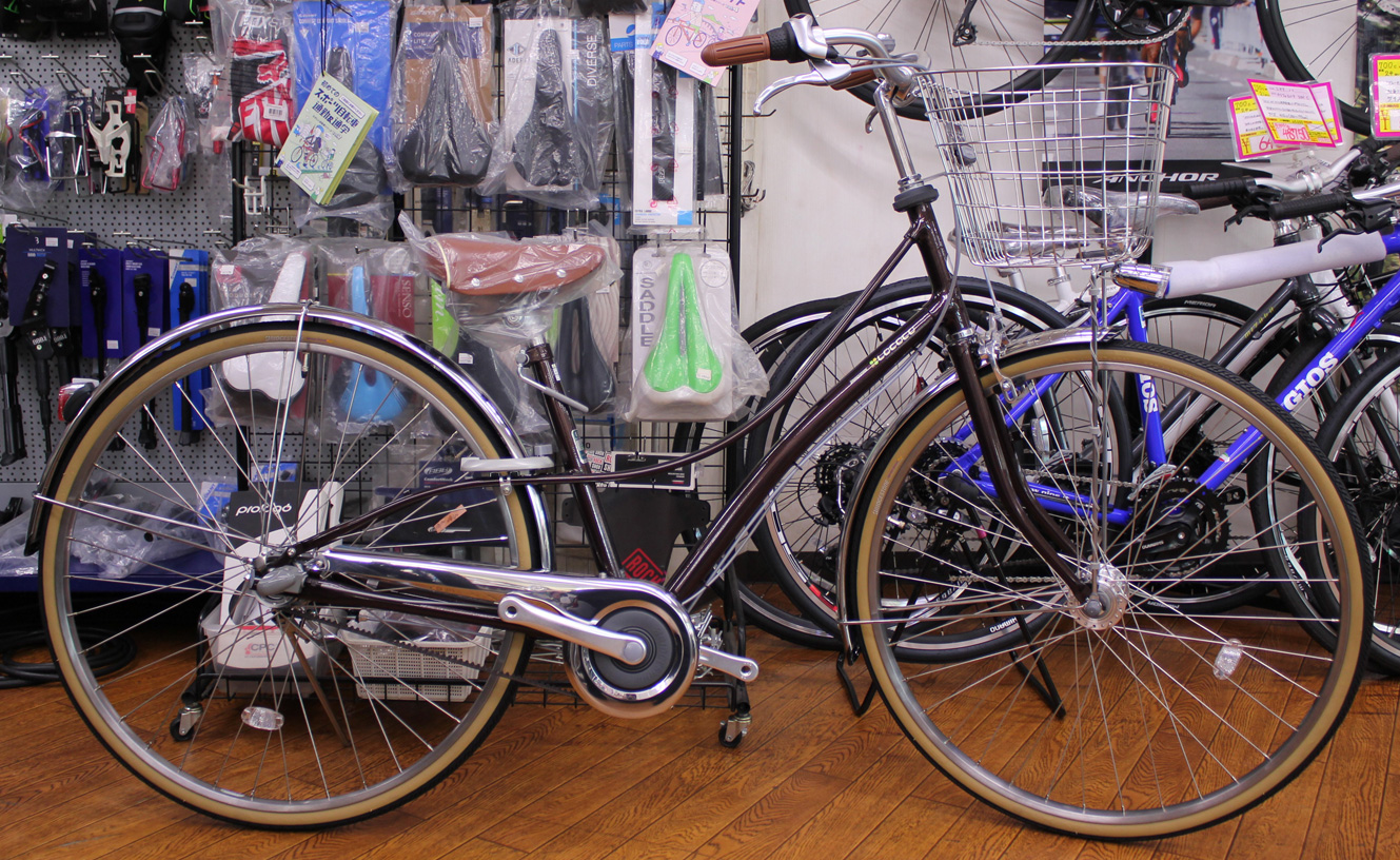 ブリヂストン製のベルト自転車<br>ロココが期間限定特価で売出し中！
