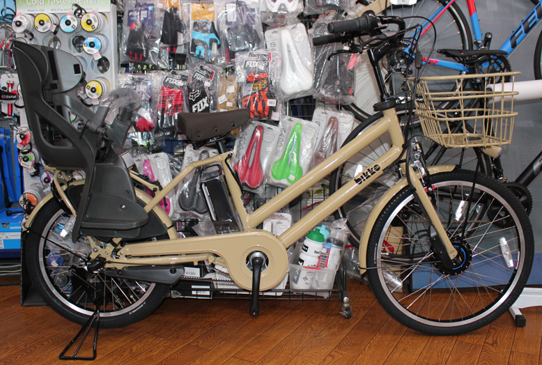 ブリヂストンの子乗せ電動自転車bikke GRIが入荷いたしました。