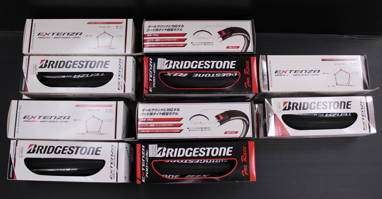 BRIDGESTONEのタイヤEXTENZAが入荷いたしました。