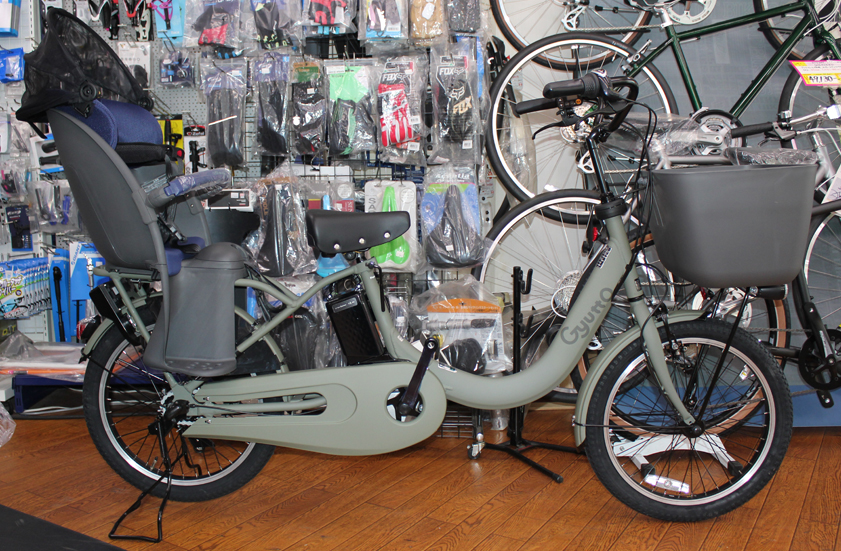 パナソニックの子乗せ電動自転車NEWモデル<br>ギュットクルームR・EXが入荷いたしました。