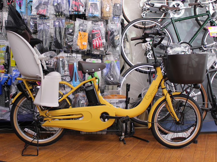 パナソニックの子乗せ電動自転車NEWモデル<br>ギュットクルームR・EXが入荷いたしました。