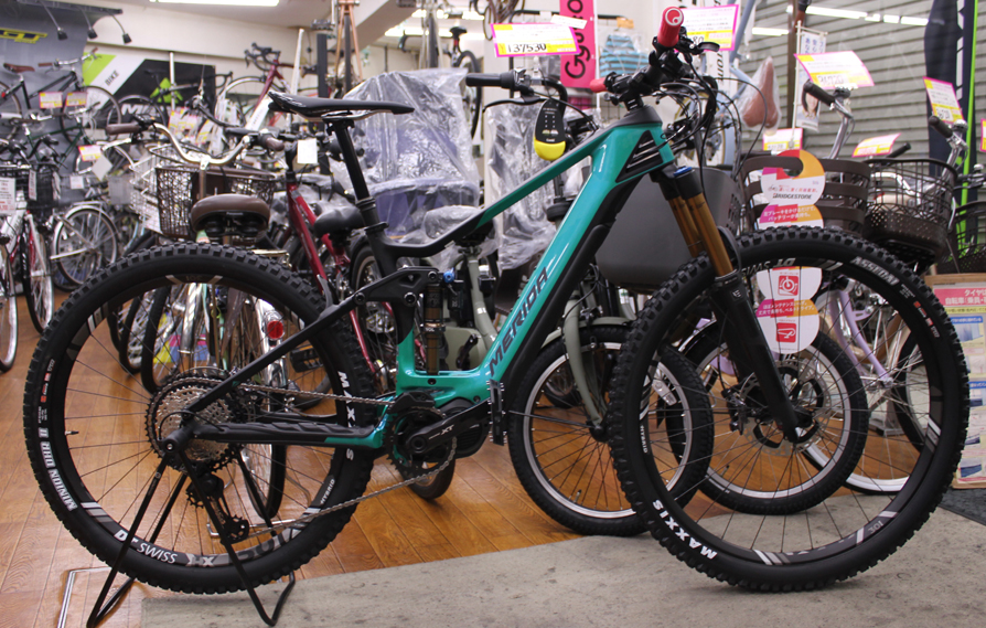 MERIDAのe-bike<br>eONE-SIXTY 9000が入荷いたしました。