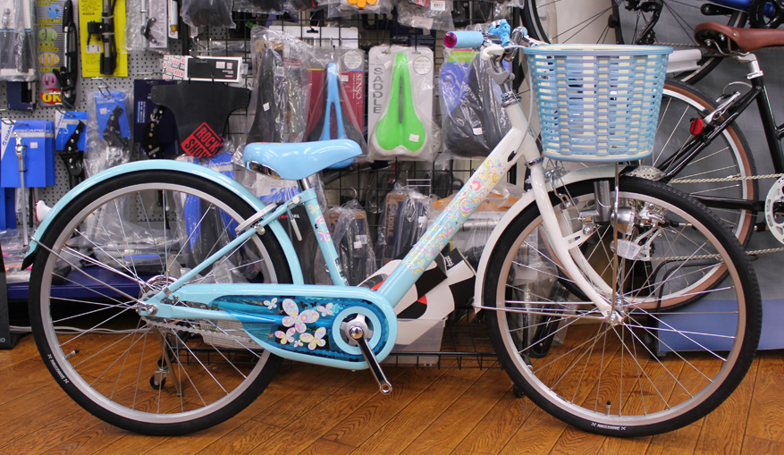 ブリジストン製の女の子用自転車<br>エコパルが入荷いたしました。