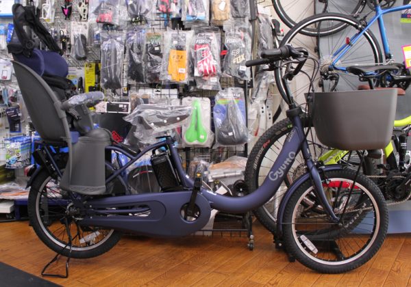 パナソニックの子乗せ電動自転車ギュットクルームR・EXが入荷いたしました。