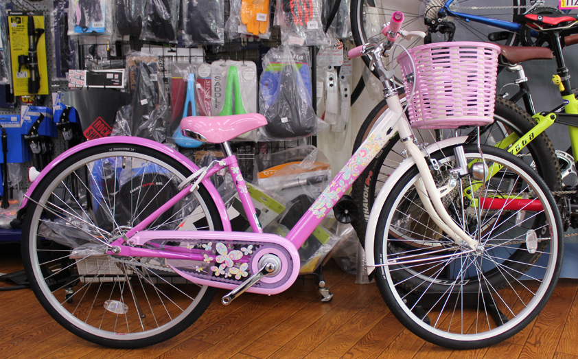 ブリヂストン製の女の子用自転車<br>エコパルが入荷いたしました。
