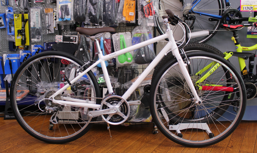 RITEWAYのクロスバイク<br>SHEPHERD CITYのホワイトが入荷いたしました。