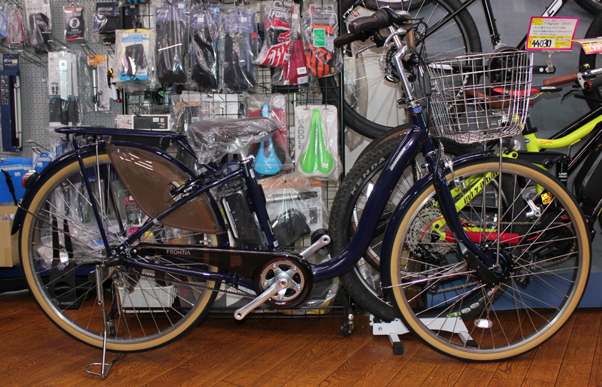 ブリヂストンの電動アシスト自転車<br>フロンティアDXが入荷いたしました。