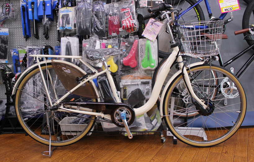 ブリヂストンの電動自転車<br>フロンティアDXが入荷いたしました。