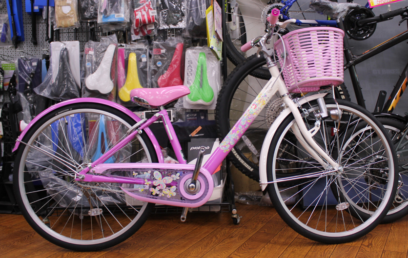 ブリヂストンの女の子用自転車<br>エコパル24が入荷いたしました。