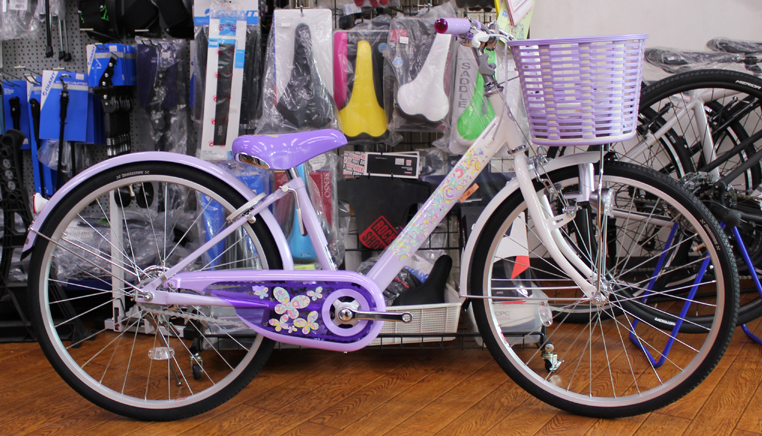ブリヂストンの女の子用自転車<br>エコパル22が入荷いたしました。