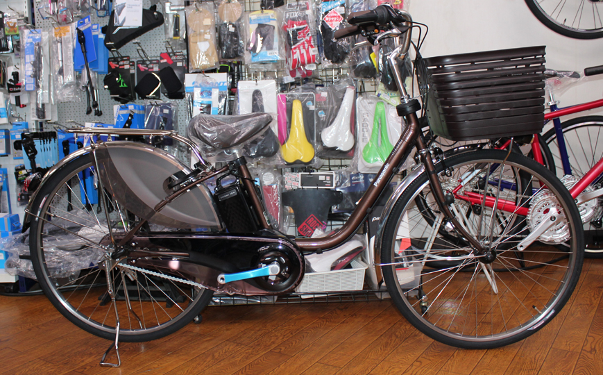 Panasonic製の電動アシスト自転車ビビDXが入荷いたしました。