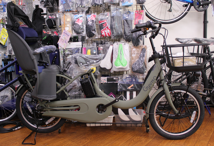 パナソニック製の3人乗り対応電動自転車<br>ギュットクルームR・EXが入荷いたしました。
