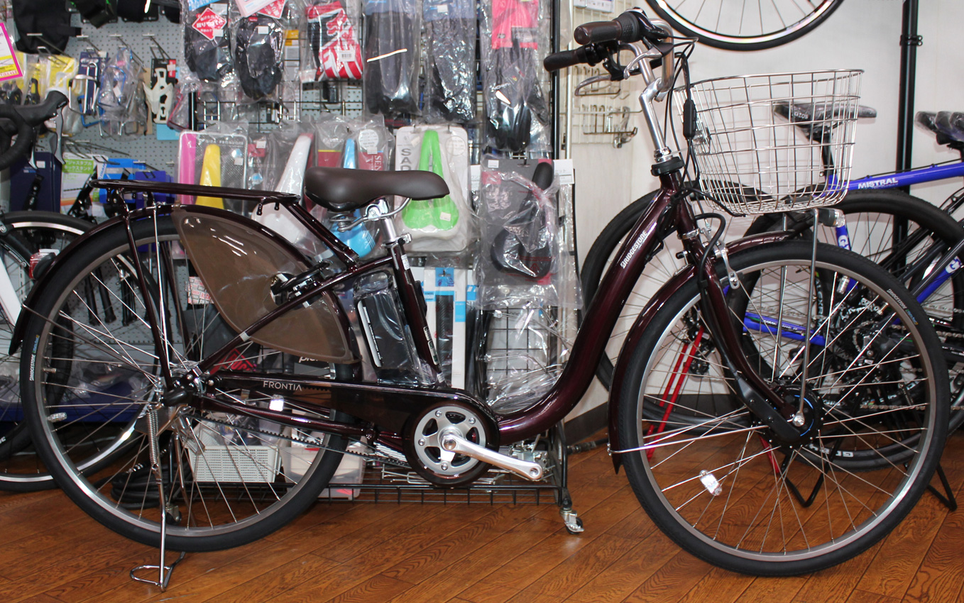 ブリヂストン製の電動自転車<br>フロンティアDX B200限定モデルが入荷いたしました。