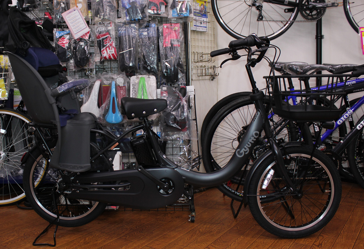 パナソニック製の3人乗り対応電動自転車<br>ギュットクルームR・DXが入荷いたしました。