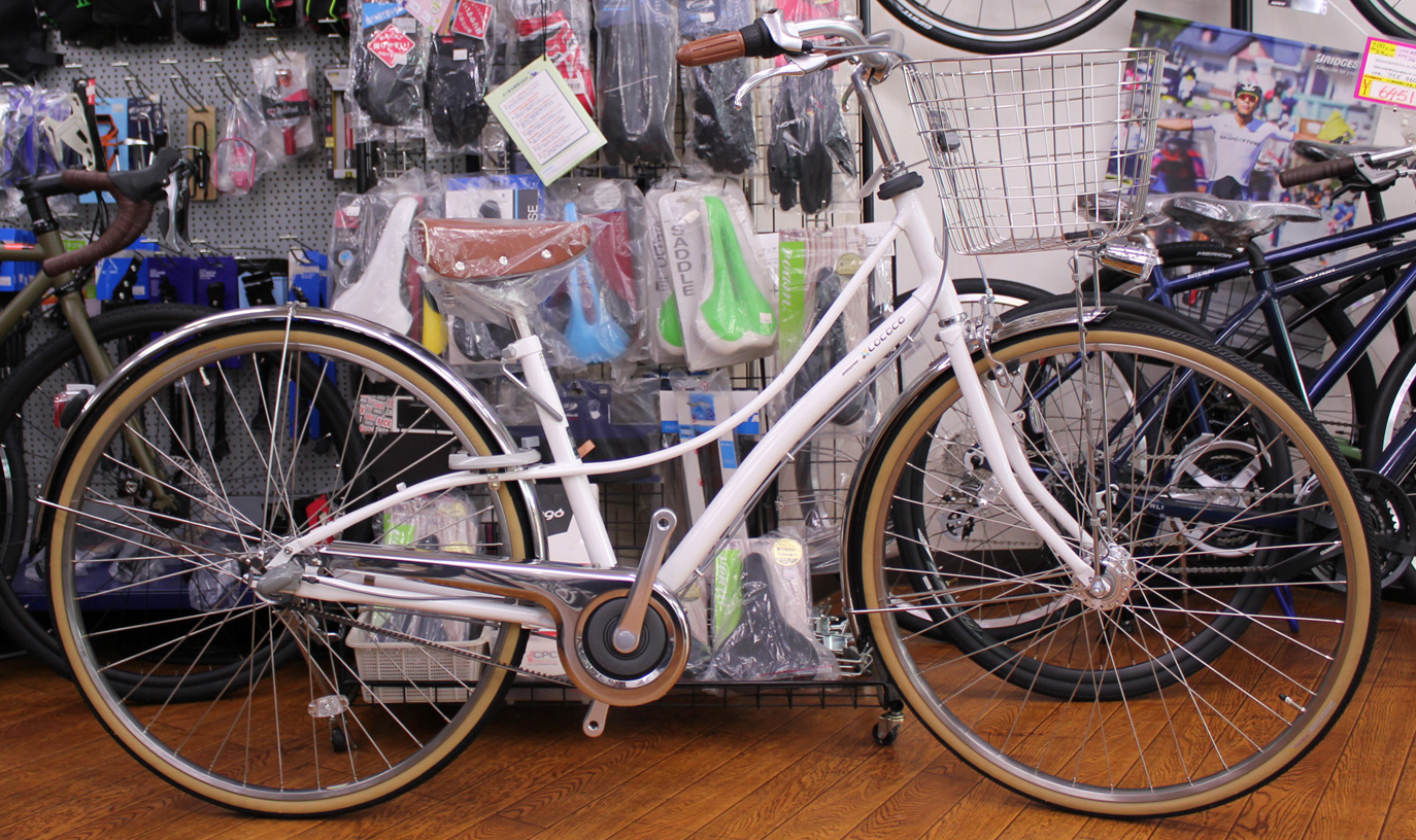 ブリヂストン製のベルト自転車<br>ロココが期間限定特価で売出し中！