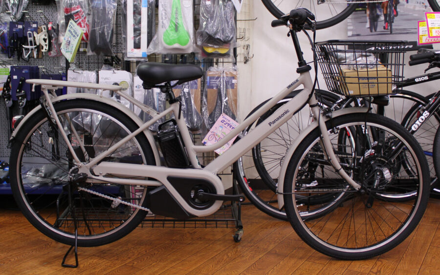 Panasonicの電動アシスト自転車<br>ティモSが入荷いたしました。