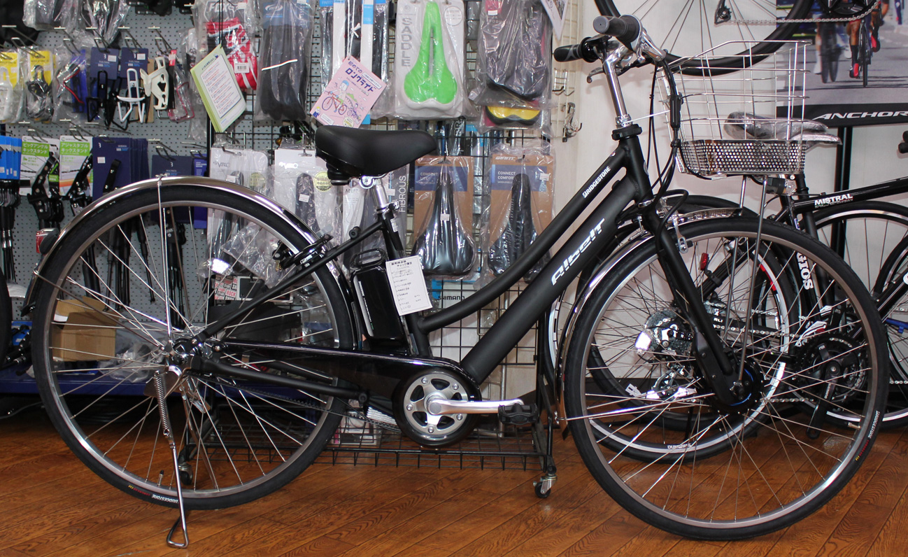 ブリヂストン製の電動自転車<br>アルベルトe L型が入荷しました。