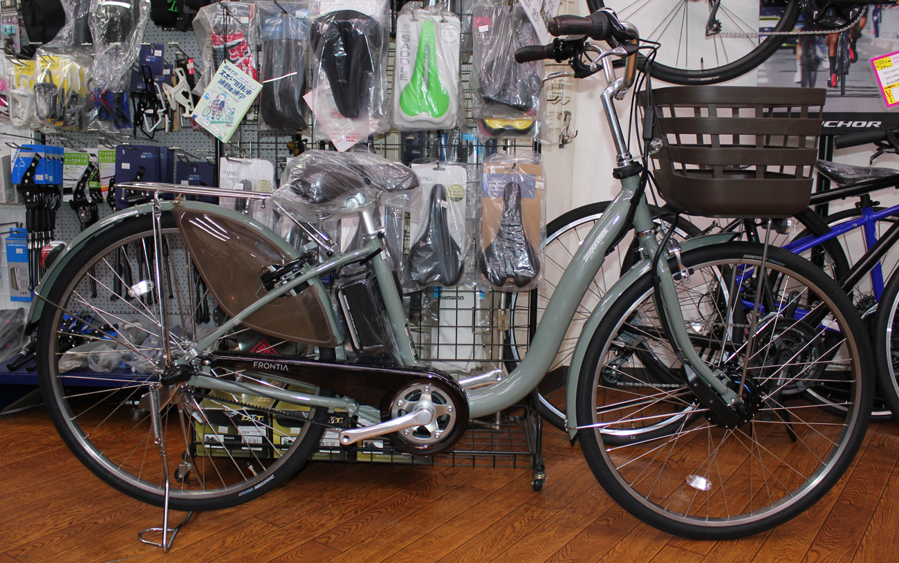 ブリヂストンの電動自転車<br>フロンティアDXが入荷いたしました！