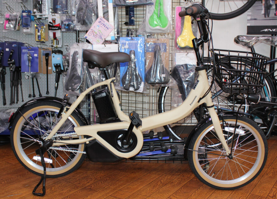 Panasonicのミニベロ電動自転車<br>ビビS18が入荷いたしました。