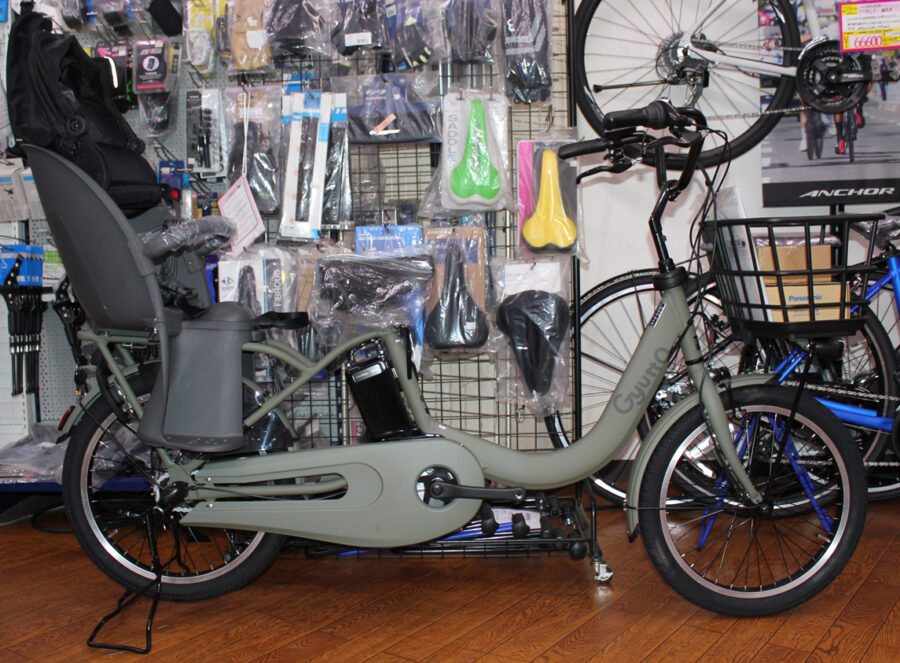 パナソニックの3人乗り対応電動自転車<br>ギュットクルームR・DXが入荷いたしました。