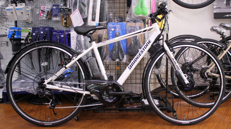 春の限定特価車のご案内<br>ブリヂストンの電動クロスバイク「TB1e」